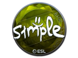 s1mple (Foil) | Katowice 2019