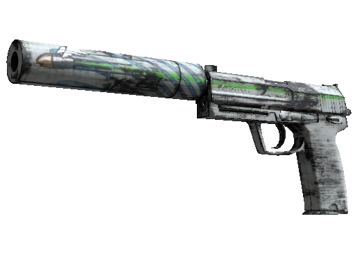 USP-S | Road Rash (Well-Worn)