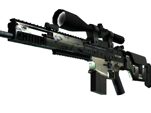 SCAR-20 | Army Sheen (Minimal Wear)