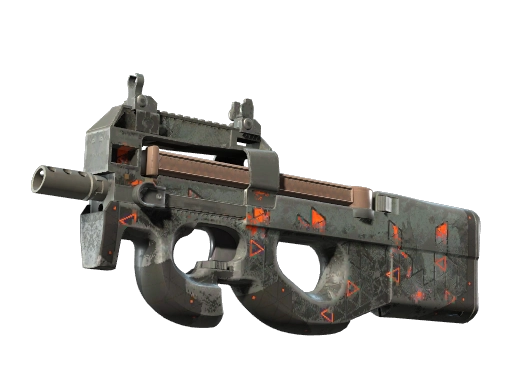 P90 | Trigon (Battle-Scarred)