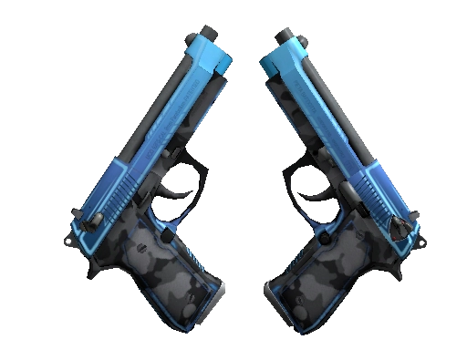 StatTrak™ Dual Berettas | Urban Shock (Minimal Wear)