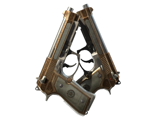Dual Berettas | Cartel (Battle-Scarred)