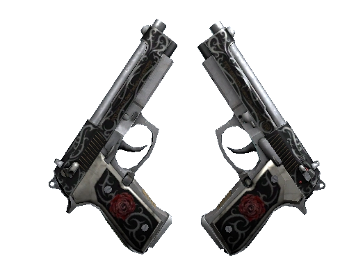 StatTrak™ Dual Berettas | Balance (Well-Worn)