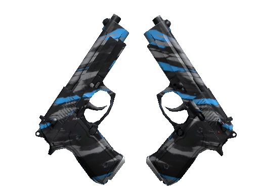 StatTrak™ Dual Berettas | Shred (Minimal Wear)