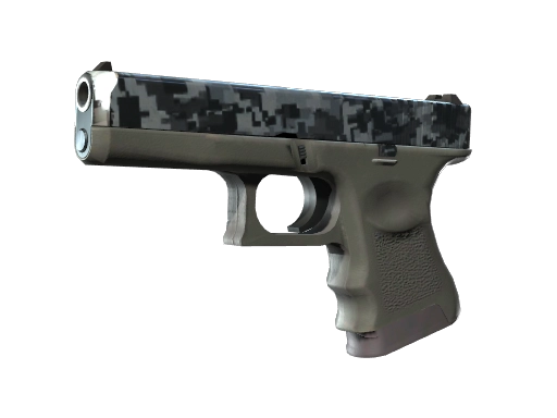 StatTrak™ Glock-18 | Steel Disruption (Field-Tested)