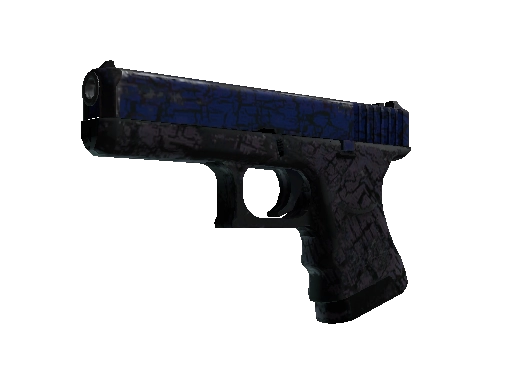 Glock-18 | Blue Fissure (Battle-Scarred)