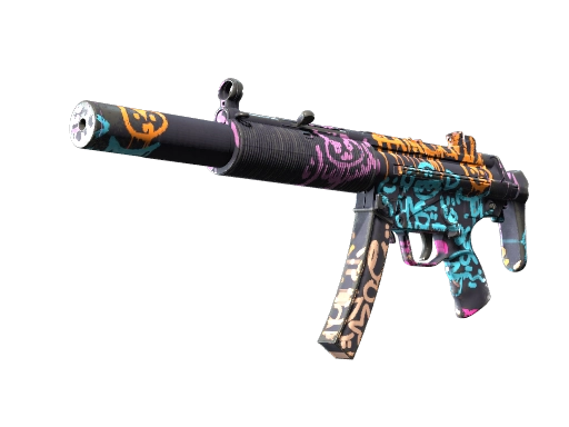 MP5-SD | Neon Squeezer (Field-Tested)