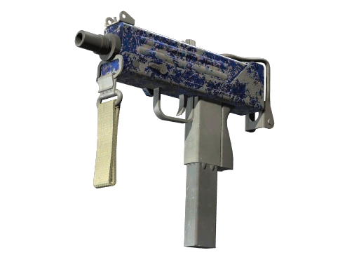 MAC-10 | Lapis Gator (Battle-Scarred)