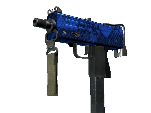 StatTrak™ MAC-10 | Lapis Gator (Minimal Wear)