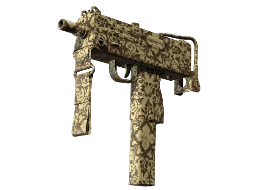 MAC-10 | Sienna Damask (Minimal Wear)