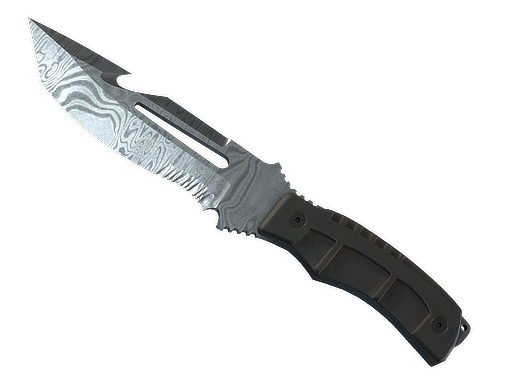 ★ Survival Knife | Damascus Steel (Field-Tested)
