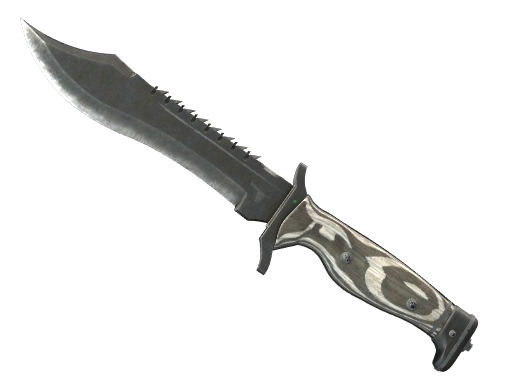 ★ Bowie Knife | Black Laminate (Well-Worn)