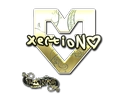 Sticker | xertioN (Gold) | Paris 2023