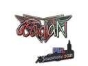 Sticker | cadiaN (Holo) | Stockholm 2021