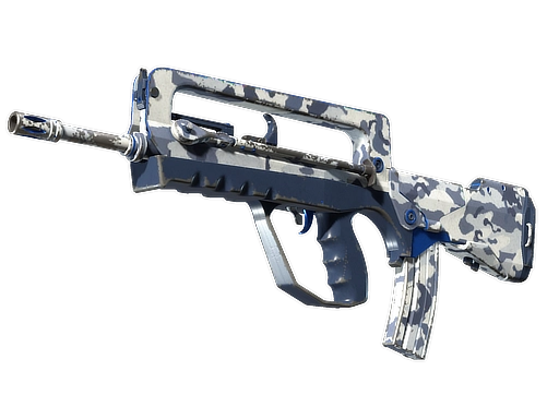 FAMAS | Yeti Camo (Well-Worn)