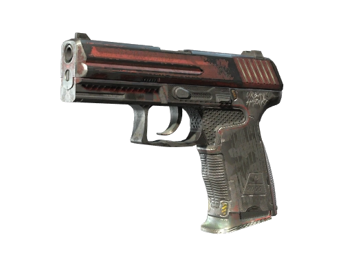 StatTrak™ P2000 | Urban Hazard (Battle-Scarred)