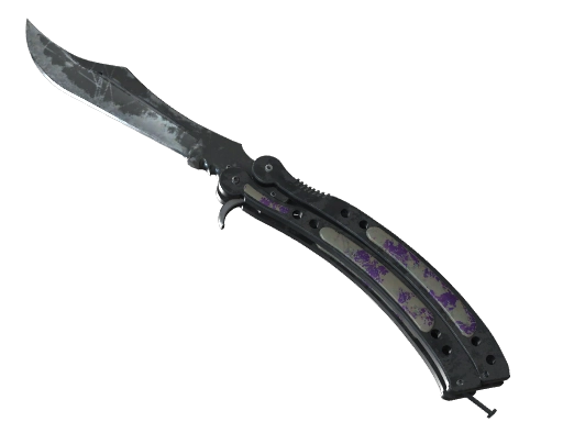 ★ Butterfly Knife | Ultraviolet (Battle-Scarred)