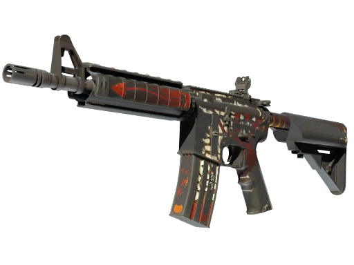 M4A4 | Hellfire (Battle-Scarred)