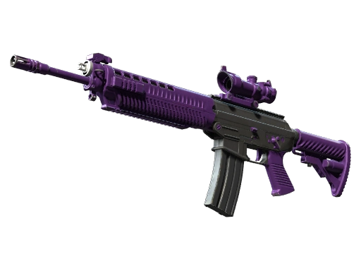 SG 553 | Ultraviolet (Well-Worn)