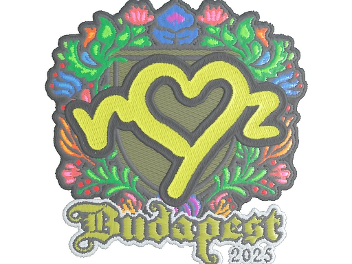 Sticker | ropz (Embroidered) | Budapest 2025