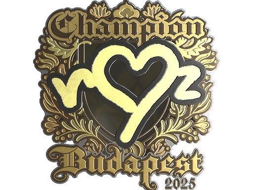 Sticker | ropz (Gold, Champion) | Budapest 2025