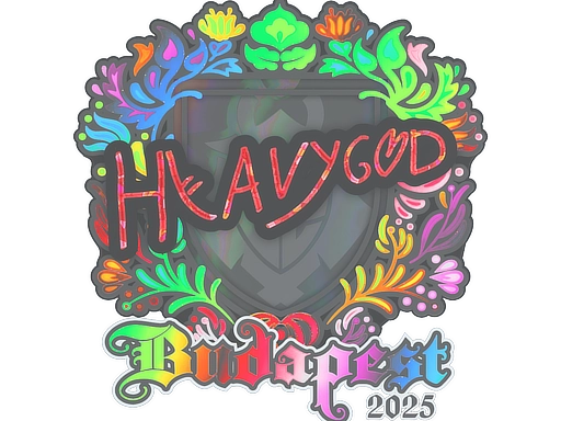 Sticker | Heavygod (Holo) | Budapest 2025