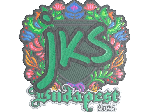 Sticker | jks (Embroidered) | Budapest 2025