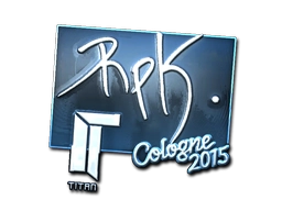 Sticker | RpK (Foil) | Cologne 2015