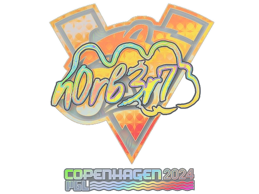 Sticker | n0rb3r7 (Holo) | Copenhagen 2024
