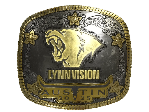 Sticker | Lynn Vision (Gold) | Austin 2025