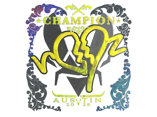 Sticker | ropz (Holo, Champion) | Austin 2025