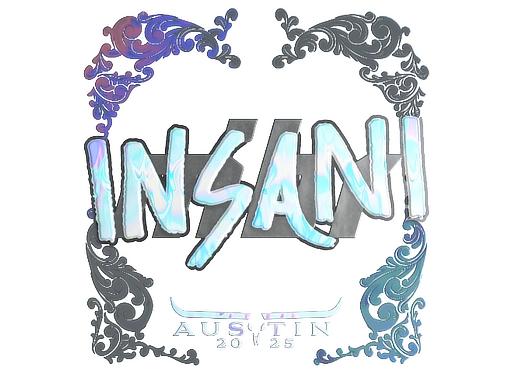 Sticker | insani (Holo) | Austin 2025