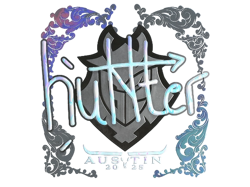 Sticker | huNter- (Holo) | Austin 2025