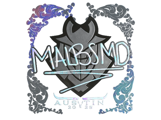 Sticker | malbsMd (Holo) | Austin 2025