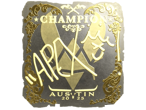 Sticker | apEX (Gold, Champion) | Austin 2025