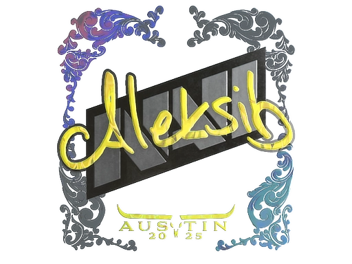 Sticker | Aleksib (Holo) | Austin 2025