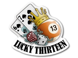 Sticker | Lucky 13