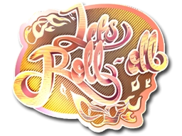 Sticker | Let's Roll-oll (Holo)