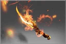 Autographed Off-Hand Blade of the Wandering Flame