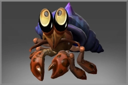 Autographed Hermes the Hermit Crab